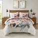 Madison Park Junia 3 Piece Floral Cotton Comforter Set