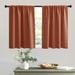 Short Curtains Privacy Half Curtains for Bedroom (W 42 x L 36 inches 2-piece set) - 42*36 in