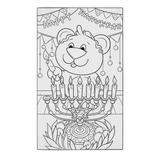 Coloring Rug Brand Fun Holidays Happy Hanukkah Kids Rug