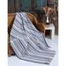 Handwoven Chevron Cotton Throw Blanket - All-Season Comfort with Boho-Chic Style!