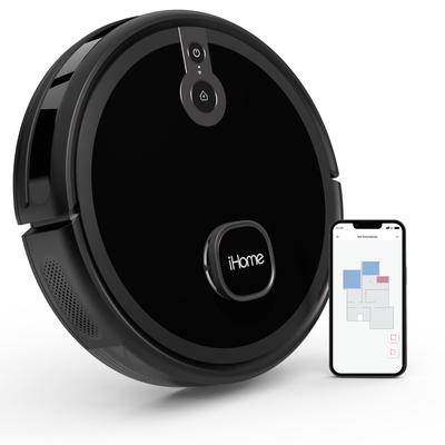 iHome iHRVS1-3BLK-RA AutoVac Nova S1 Robot Vacuum, Black - Certified refurbished