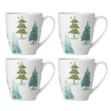 Balsam Lane 4-Piece Mug Set