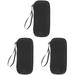 3pcs Wireless Microphone Case Bag Microphone Case Mic Container Microphone Organizer Compatible for RODE Wireless Go II