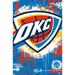 NBA Oklahoma City Thunder - Maximalist Logo 23 Wall Poster 22.375 x 34