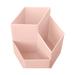NCWSO 1PC for Office Supplies Stationery 360Â° Rotating 3 Grid Holder Office Supplies Storage Desktop Arrangement Cute Pencil Cup Pot for Home Office Children E