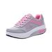 Fesfesfes Sneakers for Women Loose Fashion Tennis Shoes Casual Mesh Breathable Sneaker Teen Girls Sports Shoes US:6(37)