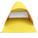 Beach Tent Sun Shelter Beach Shade Tent UPF 50+ UV Protection Foldable Instant Beach Windproof Cabana Canopy Tent for Home Camping Travel Hiking Regular