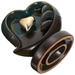 Heart Shaped Censer Backflow Incense Burner Adornment Ceramic Censer Decor