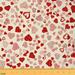 YST Cartoon Love Heart Fabric by The Yard Red Geometric Stripes Upholstery Fabric Girls Kawaii Heart Pattern Decorative Fabric Valentine s Day Women Love Hearts Indoor Outdoor Fabric 2 Yards