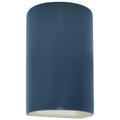 Ambiance 12 1/2"H Midnight Sky White Cylinder LED ADA Sconce