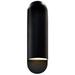 Ambiance 20"H Gloss Black Capsule ADA Outdoor Wall Sconce