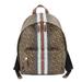 Burberry Bags | Burberry Monogram Stripe Backpack Rucksack Pvc Leather Brown Multicolor 8018651 | Color: Brown | Size: Os