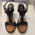 Michael Kors Shoes | Michael Kors Acrylic T-Strap Heels Sz 8 | Color: Black | Size: 8