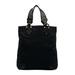 Gucci Bags | Gucci Gg Canvas Tote Bag Handbag 154372 Black Leather Ladies | Color: Black | Size: Os