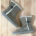 American Eagle Outfitters Shoes | American Eagle Suede & Faux Fur Boots | Color: Cream/Tan | Size: 8