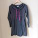 Columbia Dresses | Columbia Hooded Sweatshirt Dress Size Xs | Color: Gray/Pink | Size: Xs