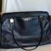 Coach Bags | Authentic Coach Leather Purse- Special Edition Leather With Blue Satin Inside | Color: Black/Blue | Size: Os