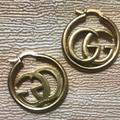 Gucci Jewelry | Gucci Sterling Gold Double G Hoop Earrings | Color: Gold | Size: Os