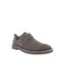 Wide Width Men's Propet Finn Men'S Suede Oxford Shoes by Propet in Stone (Size 15 W)