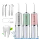 Irrigateur Chevportatif aste par USB hydropulseur dentaire jet d'eau cure-dents 4 embouts