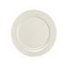 Homer Laughlin HL3718000 10 5/8" Round Seville Plate - China, Ivory, 12/CS, White