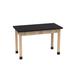 Diversified Woodcrafts PerpetuLab Drawer Apron Table Series w/ Various Top & Size Options Laminate/Wood in Brown | 30" H x 54" W x 30" D | Wayfair