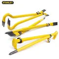 Stanley 1-Pcs 12 "16" 24 pollici eccellente strumento di piede di porco curvo/barra di leva/estrattore per unghie/barra di leva a mano barra di corvo ergonomica in acciaio forgiato