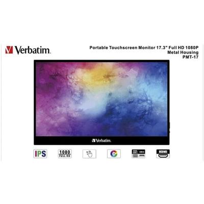 "Verbatim Monitor »Portable PMT-17« 43,9 cm / 17,3"" schwarz"