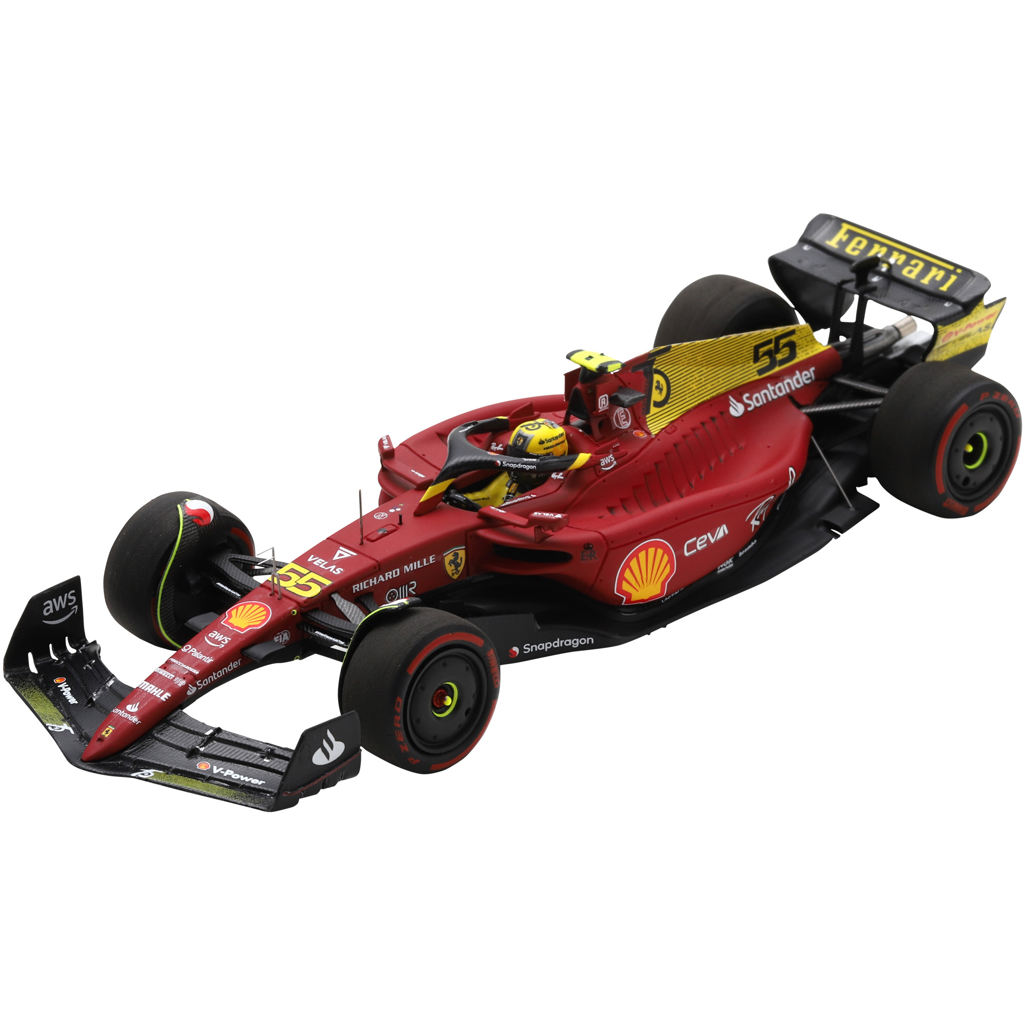 Scuderia Ferrari F1-75 - No.55 GP de Italia Carlos Sainz 1:43 LookSmart Model Image