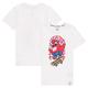 Paris 2024 Olympics Skateboarding Mascot T-Shirt - Weiß - Kinder