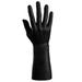 1pc Vinyl Simulation Male Hand Model Hand Form Ring Stand Holder Hand Mannequin Rack Watch Ring Display Props(Black)