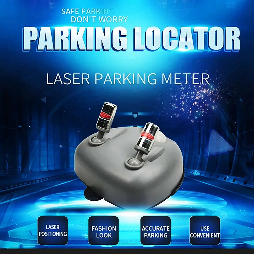 Laser Garage Hilfsparkhilfe AC/DC Laser Induktion Parkplatz Locator Dual/Single Laser Sensor Park Positionierung System Image
