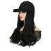 Stiwee Year-End Clearance Beauty Stuff Personal Care Baseball Cap With Hair Extensions Long Curly Hairstyle Adjustable Removable Wig Hat 17.7inch For Woman Girl