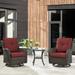 Patio Outdoor Rocking Chair Swivel Lounge Chair