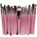 Hot Sale! 20 Pcs Makeup Brush Set Tools Make-up Toiletry Kit Wool Make Up Brush Set