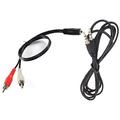 UPBRIGHT AUX Audio Cord For VIZIO S4221W S4221W-C4 S4251W-B4 S4251W-B4C S4251WB4 SB4020E SB4020E-A0 (To Convert AUX Input stereo audio plug into two mono RCA plugs left and right audio channels)