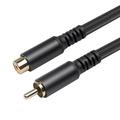 RCA Extension Cable RCA Audio Video Cable RCA Male To Female Cord for Speaker Subwoofer Camera HDTV Amplifier 1.8M