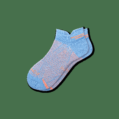Men's Lightweight Athletic Ankle Socks - Sail Blue - Medium - Bombas