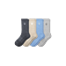 Men's Gripper Calf Sock 4-Pack - Blue Grey Mix - Extra Large - Bombas