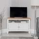 K Living Lina Corner Tv Unit White