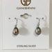 Giani Bernini Jewelry | Nwt Giani Bernini Iridescent Drop Cultured Pearl Earrings Fish Hook | Color: Blue/Green | Size: Os