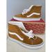 Vans Shoes | New Vans Color Theory Golden Brown Mens Size 10 Sk8 Hi Vn0007ns1m7 Skate Shoe | Color: Brown/Gold | Size: 10