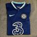 Nike Shirts & Tops | Nike Chelsea Fc Soccer Jersey Kids Large | Color: Blue/White | Size: Lb