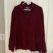 Polo By Ralph Lauren Sweaters | Maroon Polo By Ralph Lauren Quarter Zip Turtle Neck Sweater Size Large | Color: Red | Size: L