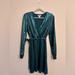 Nine West Dresses | Green Sequence Holiday Dress | Color: Green | Size: M