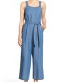 Madewell Pants & Jumpsuits | Madewell Chambray Muralist Jumpsuit Overalls Cotton 4 | Color: Blue | Size: 4