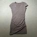 Athleta Dresses | Athleta Central Black Rouched Bodycon Dress | Size Small | Color: Black | Size: Xs