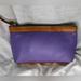 Dooney & Bourke Bags | Euc Dooney And Bourke Small Leather Cosmetic Bag | Color: Brown/Purple | Size: Os