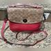 Coach Bags | Coach Upcrafted Cassie Crossbody | Color: Pink/Red | Size: Os