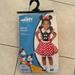 Disney Costumes | Nwt - Minnie Mouse Costume - 2t | Color: Black/Red | Size: 2t